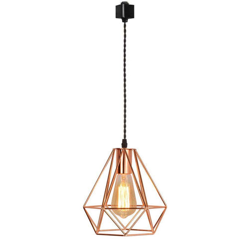 Copper Caged Tack Pendant Lamp 1pc/3pcs