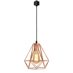 Copper Caged Tack Pendant Lamp 1pc/3pcs