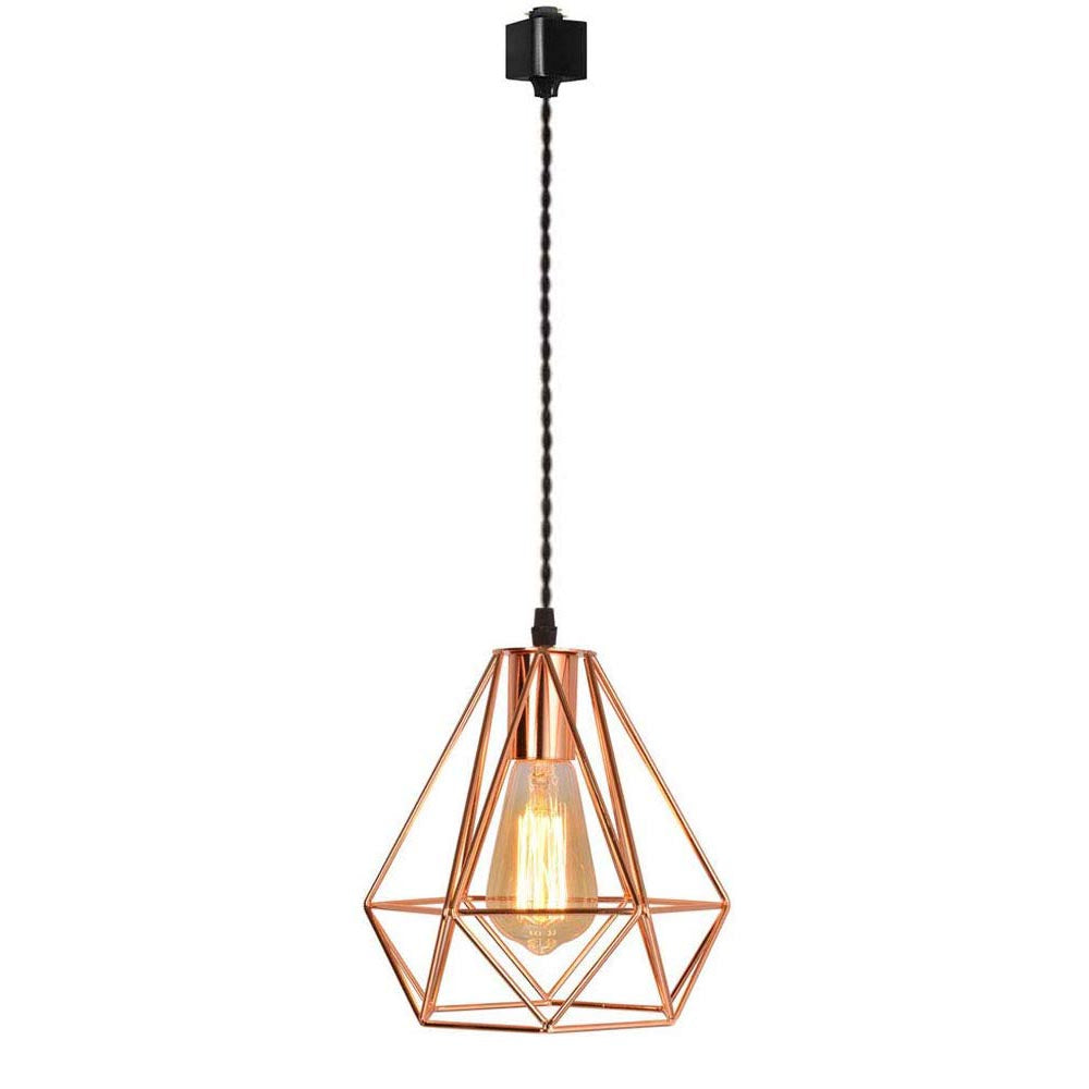 Copper Caged Tack Pendant Lamp 1pc/3pcs