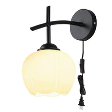 Load image into Gallery viewer, Plug-in House Wall Light ,Matte Black