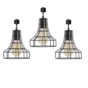 Rustic Adjustable Industrial Track Light 3pcs