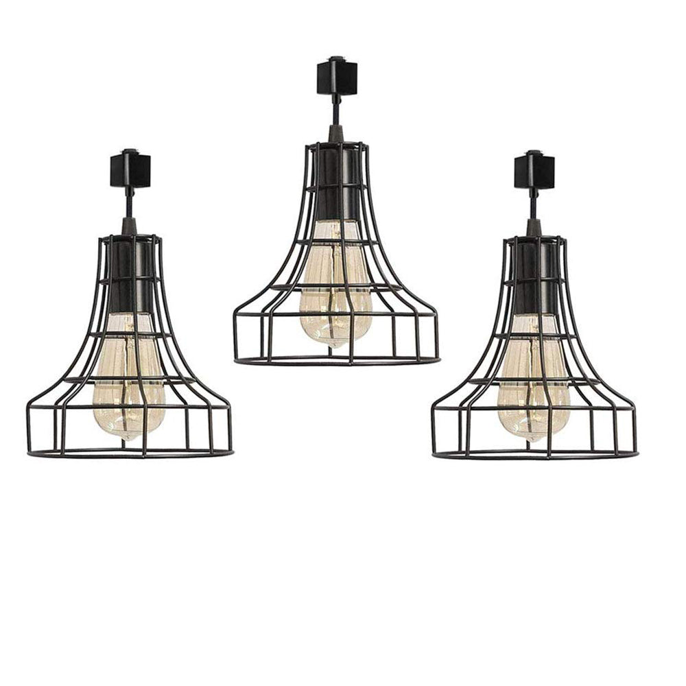 Rustic Adjustable Industrial Track Light 3pcs