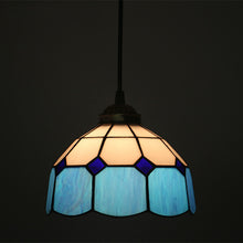 Load image into Gallery viewer, Hardwired Tiffany Style Pendant Antique Lighting Fixture for Living Room