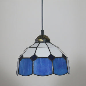 Hardwired Tiffany Style Pendant Antique Lighting Fixture for Living Room