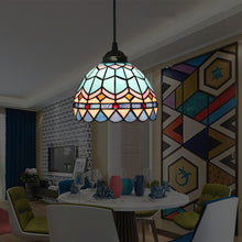 Load image into Gallery viewer, Hardwired Tiffany Style Pendant Antique Lighting Fixture for Kitchen