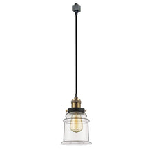 Load image into Gallery viewer, Track Pendant Lighting with Clear Glass Shades 1pc/3pc s/4pcs