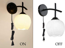 Load image into Gallery viewer, Plug-in House Wall Light ,Matte Black