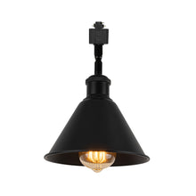 Load image into Gallery viewer, Black Track Head Light Rotatable Tilt Adjusted Accent Lighting Retro Design