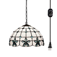 Load image into Gallery viewer, Perfect Vintage Swag Pendant Lights with 15 Ft Plug in Cord