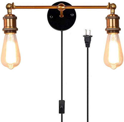 Occident Style Double Head Wall Sconces  Dimmable / non Dimmable