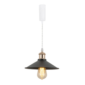 Track Pendant Lights Freely Adjustable Black Metal Shade French Gold Base Loft Kitchen Sink Lamp