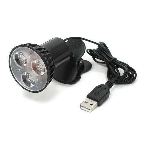 Adjustable Clip-on Laptop LED Light Mini Lamp for Reading USB Powered