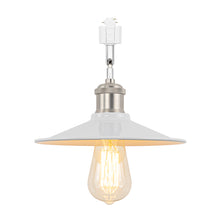 Load image into Gallery viewer, Rotatable Tilt Adjusted Track Head Light Matte Nickel Base Metal Shade Retro Design