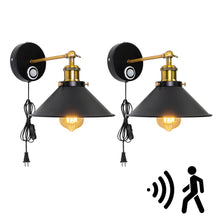 Load image into Gallery viewer, Multi-Function Wall Sconces Antique Cone Shade Lighting Fixture
