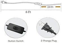 Load image into Gallery viewer, Retro Frosted Glass Plug in Wall Lamp