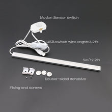 Load image into Gallery viewer, Motion Sensor LED Closet Light with USB Port Cabinet Light
