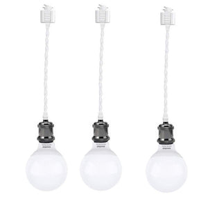 Track Pendant Light -Mini Hanging Lamp 3pcs