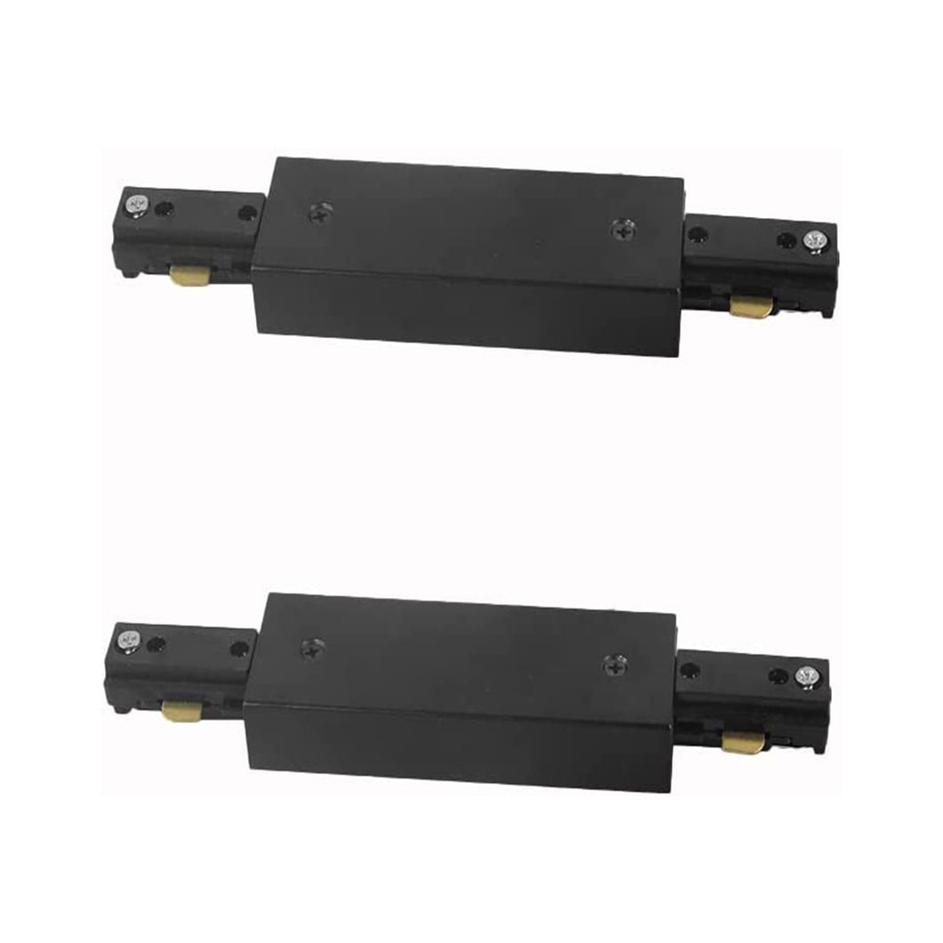 Halo System Track Lighting Connector Accessories Track Extender Black
