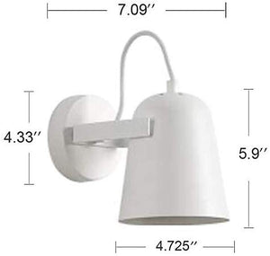 Modern Bedside Reading White/Green Wall lamp 1pc