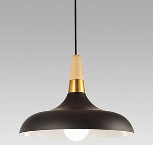 Wood Handle Dimmable Minimalist Style Track Pendant Light