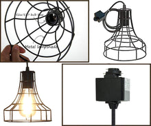 Load image into Gallery viewer, Rustic Adjustable Industrial Track Light 3pcs