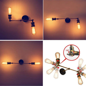 Occident Style Double Head Wall Sconces  Dimmable / non Dimmable