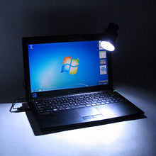 Load image into Gallery viewer, Adjustable Clip-on Laptop LED Light Mini Lamp for Reading USB Powered