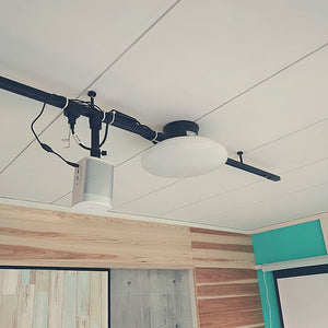 Ceiling Track Projector Mount Stand Angle Adjustable Portable Holder