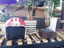 Load image into Gallery viewer, Handmade Wooden Vintage Table lamp 1pc£¨Black/Brown/Red Cord)