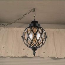 Load image into Gallery viewer, Plug-in Industrial Globe Pendant Light