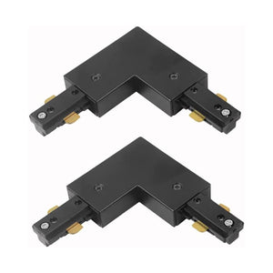 Halo System Track Lighting Connector Accessories Track Extender Black