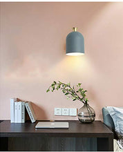 Load image into Gallery viewer, Battery Wireless Macaroon Wall Sconce Adjustable Head Remote Dimmable Night Light