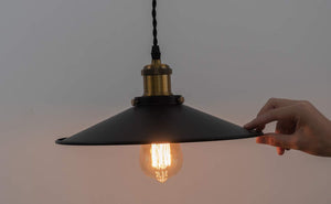 4-Pack 11.8" Classic Bulb Guard Iron Cone Lamp Shade for Wall lamp Wall Sconce