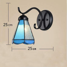 Load image into Gallery viewer, Tiffany Plug-in Glass Shade Wall lamp