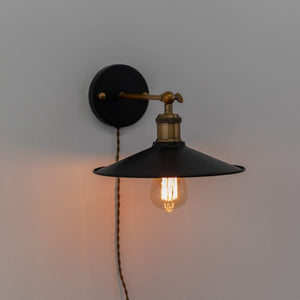 4-Pack 11.8" Classic Bulb Guard Iron Cone Lamp Shade for Wall lamp Wall Sconce