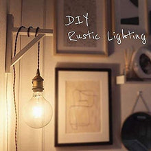 Load image into Gallery viewer, Plug-in Swag Pendant Mini Vintage Light Socket Dimmable Switch