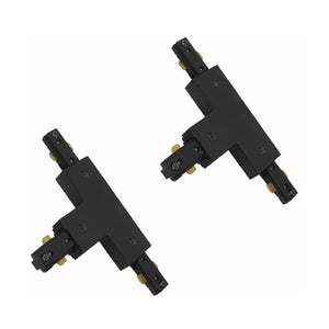 Halo System Track Lighting Connector Accessories Track Extender Black
