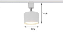 Load image into Gallery viewer, Dimmable Track Spotlight Adjustable Downlight Built-in LED with Remote