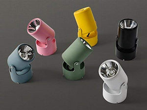 Macaron Accent Uplight 7W LED Spotlight Pink/Blue/Yellow/Green 1pc
