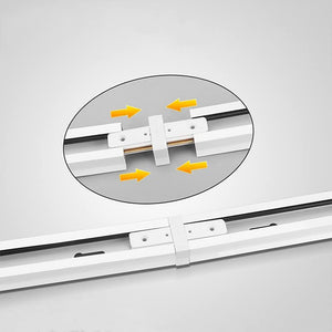 Halo System Track Lighting Connector Accessories Track Extender White