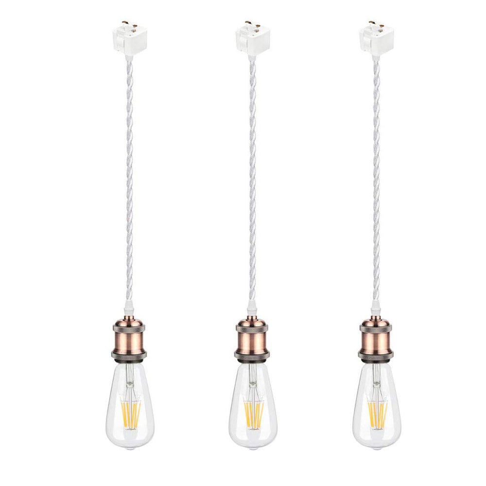 Love these cable lights for the kitchen  Wire track lighting, Recessed  lighting, Track lighting kitchen