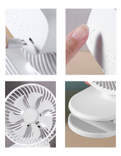 Load image into Gallery viewer, Motion Sensor Automatic Operated Portable Fan with USB Port Clip-on Fans