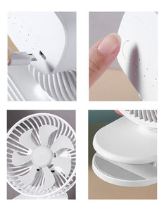Motion Sensor Automatic Operated Portable Fan with USB Port Clip-on Fans