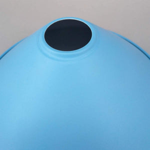 4-Pack 8.7" Metal Bulb Guard Iron Cone Light Holder Colourful Decorative Lamp Shade Macaron Blue