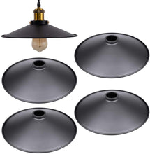 Load image into Gallery viewer, 4-Pack 11.8&quot; Classic Bulb Guard Iron Cone Lamp Shade for Wall lamp Wall Sconce