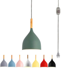 Load image into Gallery viewer, Swag Minimalist Plug-in Pendant Light Dimmable
