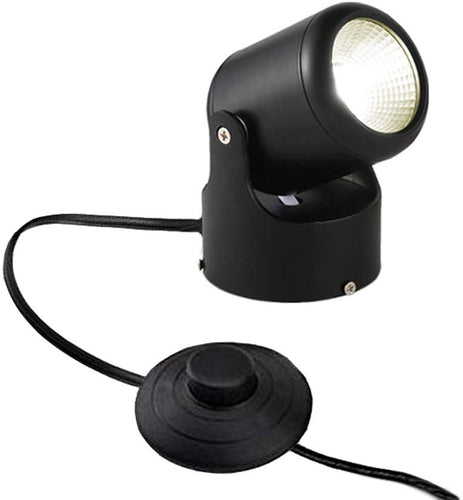 Handheld Sized Portable Spot Light, Black