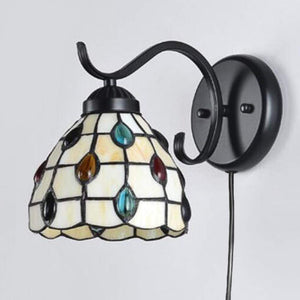 Tiffany Stained Glass Corridor Wall Lamp