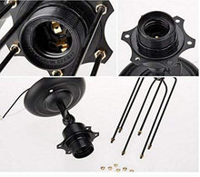 Load image into Gallery viewer, Plug-in Black Metal Industrial Mini Wire Cage Wall Sconce