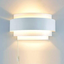 Load image into Gallery viewer, Modern LED Plug-in Wall Light  with On/Off Switch